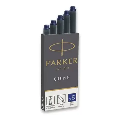 PARKER - Bombičky Parker, modré 5 ks