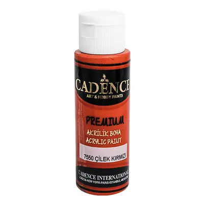 CADENCE - Akrylová farba Premium, červená, 70 ml