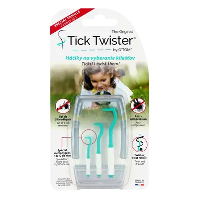 TICK TWISTER - háčky na vybírání klíšťat 3ks