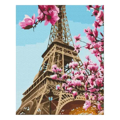 ASTRA - Malování podle čísel EIFFEL TOWER, na rámu, 40x50cm, 801022902