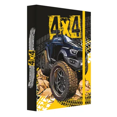 JUNIOR - Box na zošity A4 Jumbo 4x4