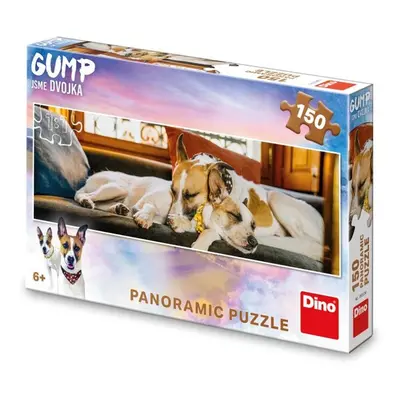 DINO - Gump Jsme Dvojka Na Gauči 150 Panoramic Puzzle