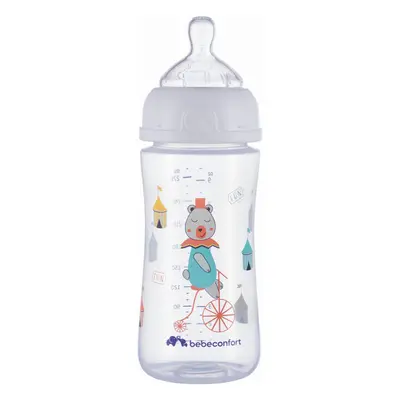 BEBECONFORT - Kojenecká láhev Emotion 270ml 0-12m White