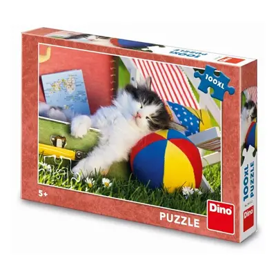 DINO - Kotě Odpočívá 100 Xl Puzzle