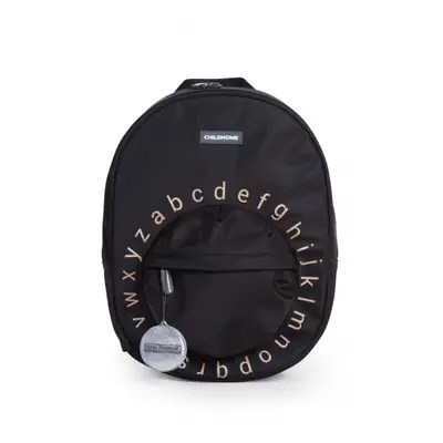 CHILDHOME - Dětský batoh Kids School Backpack Black Gold