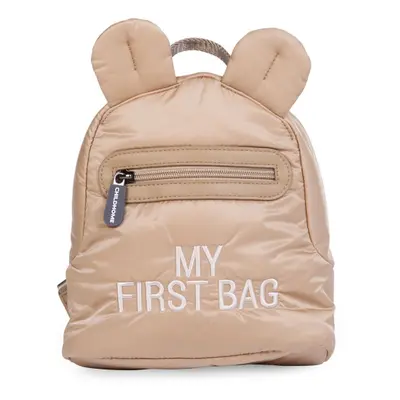 CHILDHOME - Dětský batoh My First Bag Puffered Beige