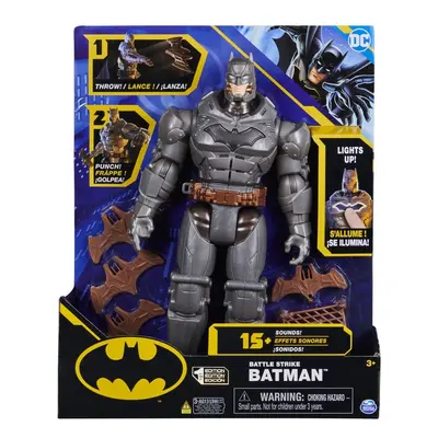 SPIN MASTER - Batman S Vystřelujícím Doplňkem 30 Cm