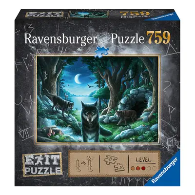 RAVENSBURGER - Exit Puzzle: Vlk 759 dílků