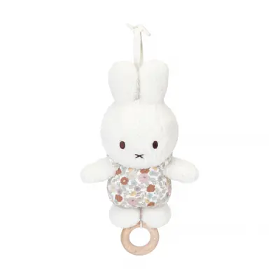 LITTLE DUTCH - Hudební králíček Miffy Vintage Květiny