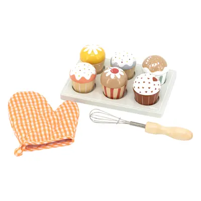 TRYCO - Dřevěný Cupcake Set