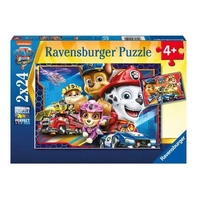 RAVENSBURGER - Tlapková patrola: Záchranáři 2x24 dílků