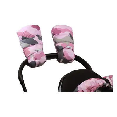 7 A.M. ENFANT - Enfant WarMMuffs rukavice na kočárek Camo Pink