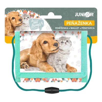 JUNIOR - Detská textilná peňaženka - Seria 6 - Best Friends