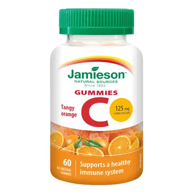 JAMIESON - Vitamin C Gummies želatinové pastilky s příchutí pomeranče 60 pas.