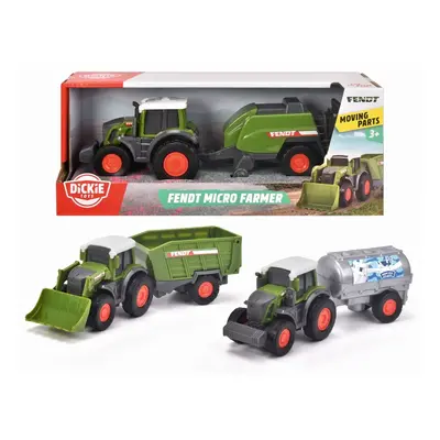 DICKIE - Traktor Fendt Micro Farmer, 18cm, 3 druhy, Mix produktů