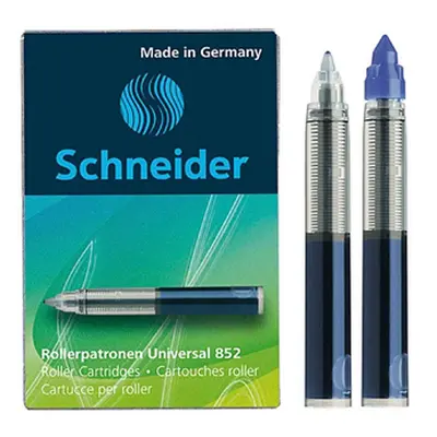 SCHNEIDER - Náplň pre rollery Cartridge 852 0,6 mm/5 ks - modrá