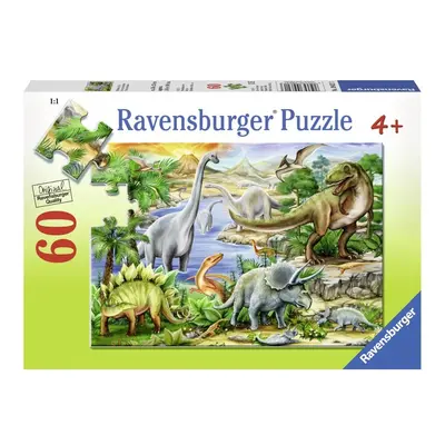 RAVENSBURGER - Prehistorický život 60 dílků