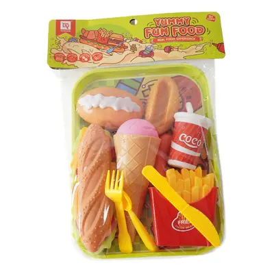 MAC TOYS - PLEJO Hamburger set