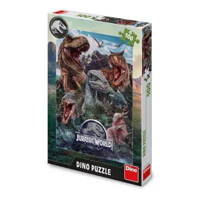 DINO - Jurský Svět 500 Puzzle