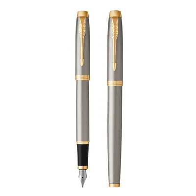 PARKER - Pero plníci IM Brushed Metal GT -F