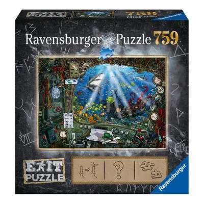 RAVENSBURGER - Exit Puzzle: Ponorka 759 dílků