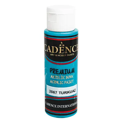 CADENCE - Akrylová farba Premium, tyrkysová, 70 ml