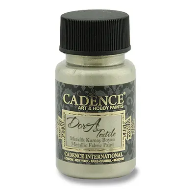 CADENCE - Textilná farba, medal. platinová, 50 ml