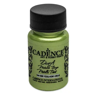 CADENCE - Barva akrylová Cadence D.Metalic, sv. zelená, 50 ml