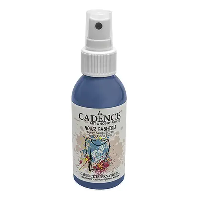 CADENCE - Textilná farba v spreji,tm. tyrkys, 100ml