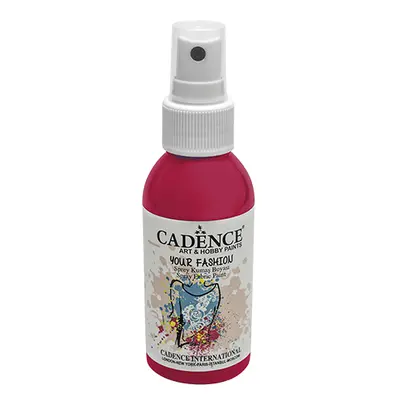 CADENCE - Textilná farba v spreji, fuchsiová, 100ml