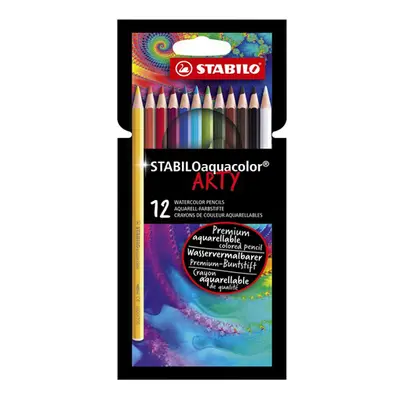 STABILO - Pastelky šestihranné Aquacolor Arty12 ks