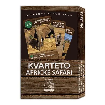 MEZUZA - Hrací karty Kvarteto Afrika – 2101