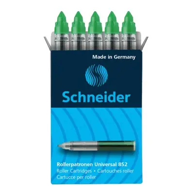 SCHNEIDER - Náplň pro rolleryCartridge 852 0,6 mm / 5 ks - zelená