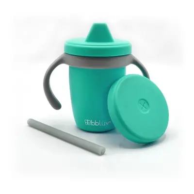 BBLÜV - Küp Sippy Cup Silikonový hrneček Aqua