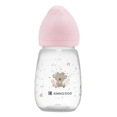 KIKKABOO - Kojenecká láhev 260ml 3m+ Savanna Pink