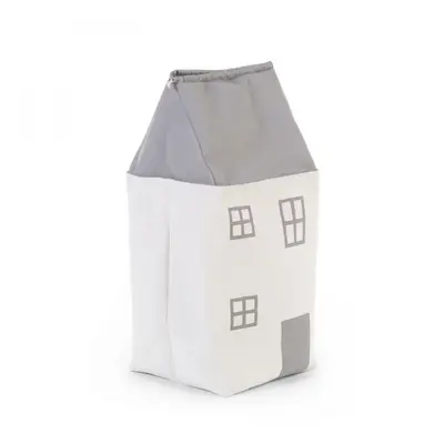 CHILDHOME - Box na hračky Dům Grey Off White