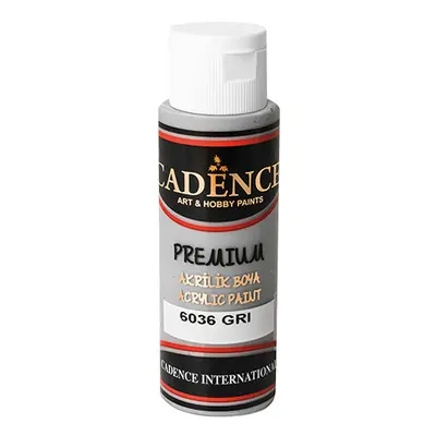 CADENCE - Akrylová farba Premium, sivá, 70 ml