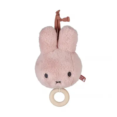 LITTLE DUTCH - Hudobný králiček Miffy Fluffy Pink