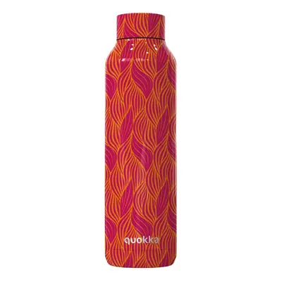 QUOKKA - Nerezová láhev / termoska ORANGE BLOOM, 630ml, 11868