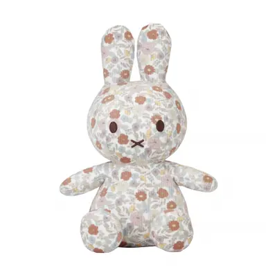 LITTLE DUTCH - Králíček Miffy textilní Vintage Květiny 25 cm