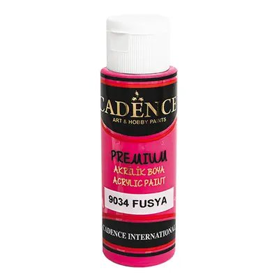 CADENCE - Akrylová farba Premium, fuksiová, 70 ml