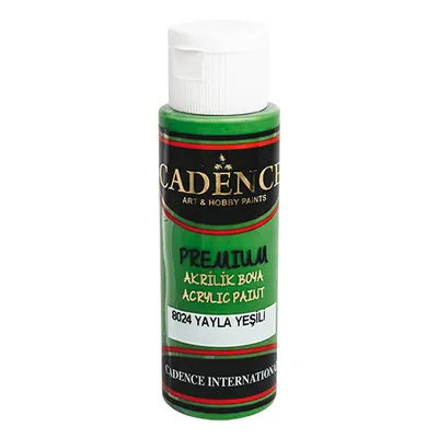 CADENCE - Akrylová farba Premium, zelená, 70 ml