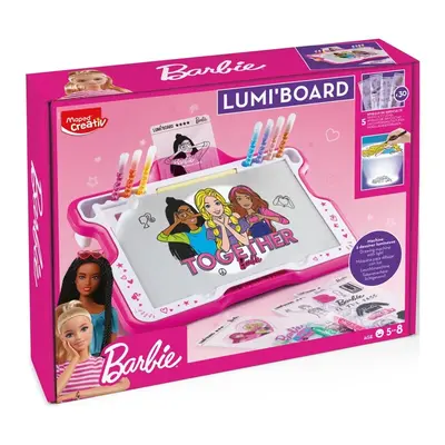 Maped - Kreativní sada Barbie Lumi Board