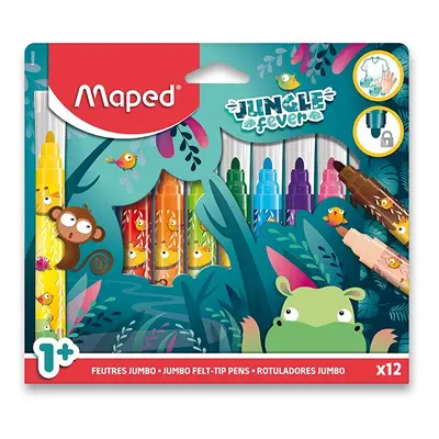 MAPED - Fixy Jungle Fever Jumbo 12 ks