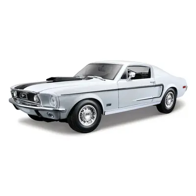 MAISTO - Ford Mustang GT Cobra Jet FB 1968, metal modrá, 1:18