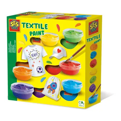 SES - Barvy na textil, 6 barev