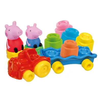 CLEMENTONI - Clemmy baby - Peppa Pig - vláček s kostkami