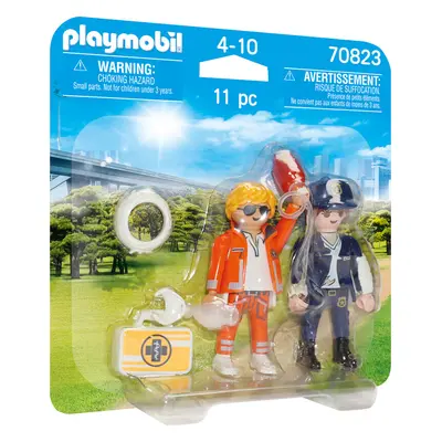 PLAYMOBIL - DuoPack Pohotovostní lékař a policistka