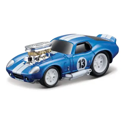 MAISTO - Muscle Machines - 1965 Shelby Cobra Daytona Coupe, modrá, 1:64