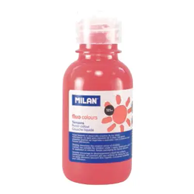 MILAN - Barva temperová 125ml Fluo - korálová